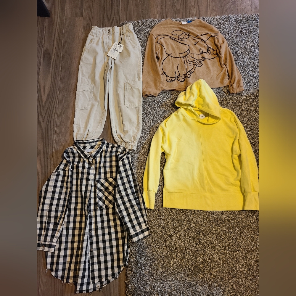 Girl's Zara Tops & Pants. Size 9.